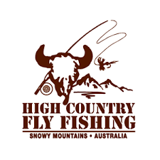 high country Fly Fishing Snowy Mountain Australia Logo